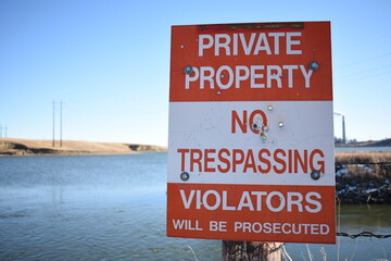 No Trespassing