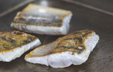 Gebratener Zander