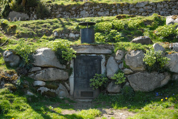 old stone cross