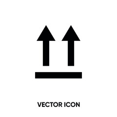 Fragile vector icon. Modern, simple flat vector illustration for website or mobile app. Fragile symbol, logo illustration. Pixel perfect vector graphics