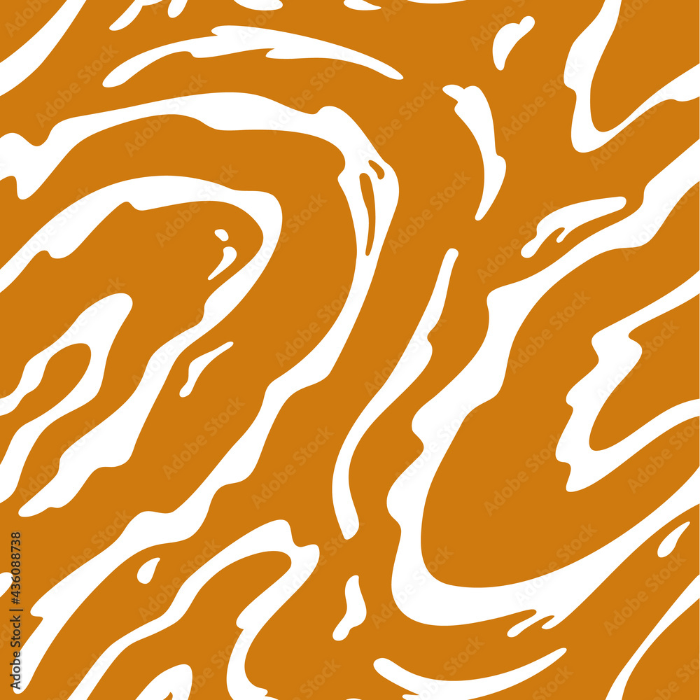 Aufkleber vector seamless pattern with flowing gold caramel. abstract sweet texture. creative food background 
