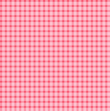 Pink Gingham Pattern