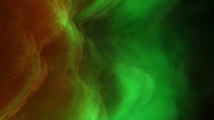 science fiction illustrarion, colorful space background with stars