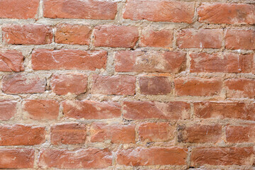 red brick wall, loft-style interior