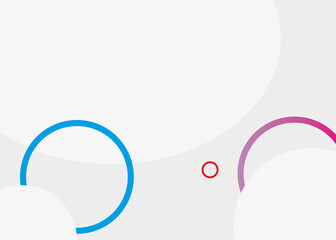 Abstract gray background with circles. For site design.