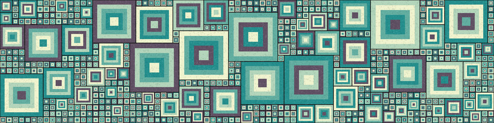 Abstract Geometric Pattern generative computational art illustration