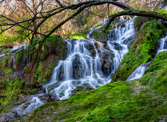 Route of the water of Bergonzo, Alava, Spain.
