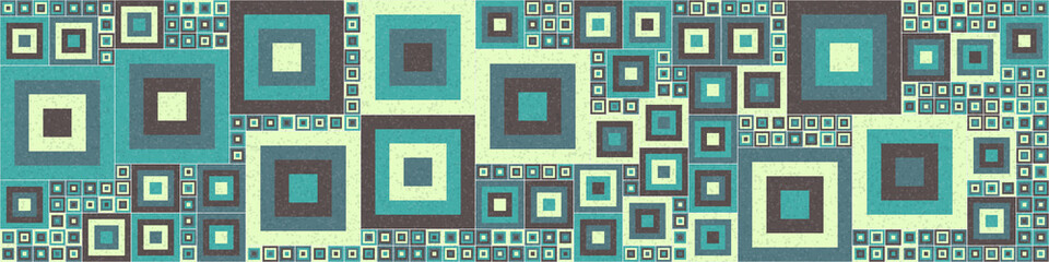 Abstract Geometric Pattern generative computational art illustration