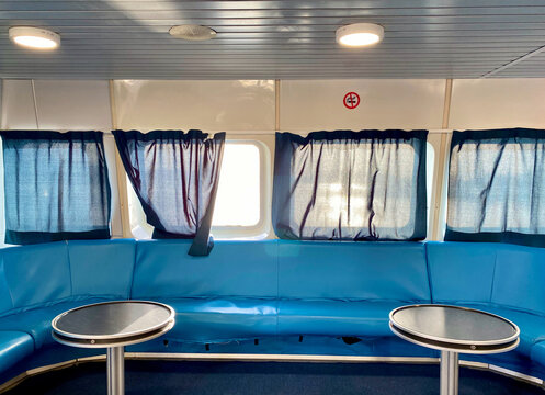 Interior of the ferry 
