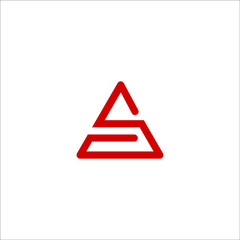 letter SA logo 