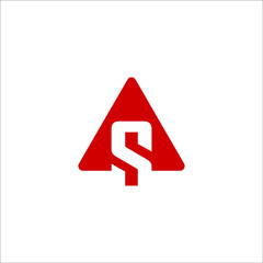 letter SA logo 