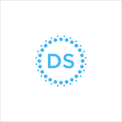 letter DS logo 
