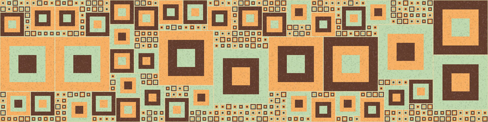 Abstract Geometric Pattern generative computational art illustration