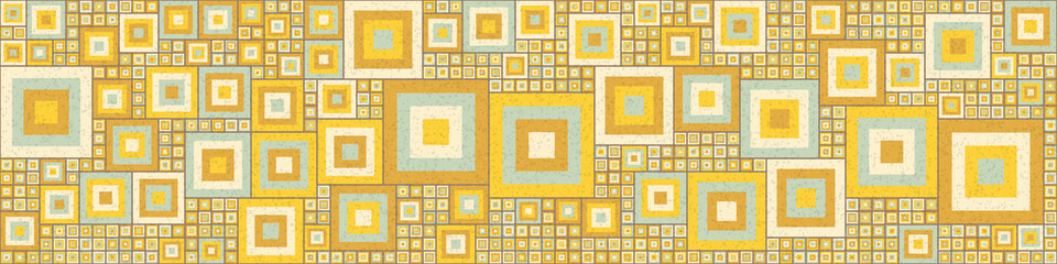 Abstract Geometric Pattern generative computational art illustration