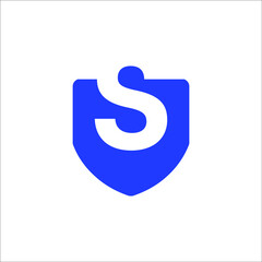letter S shield logo 