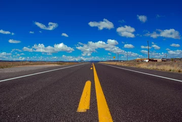 Fototapeten Route 66 in Arizona USA the great American highway road trip  © Karl