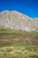 The scenery view of Tunc mountain and bakirli mountain from Kartal mountain