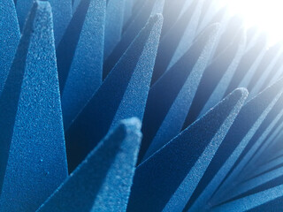 Pyramid shape microwave electromagnetic absorbers