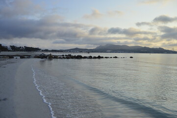 Orilla del mar- Arena Natural- Playa transparente -Sin gente. Sea shore- Natural sand- Transparent beach -Without people. photography