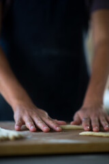 hands on pasta