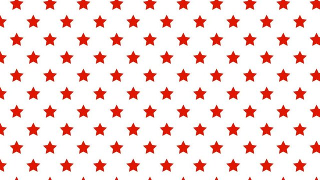 red star Minimal Motion art seamless pattern 4k motion design animation Abstract background Loopable sequence