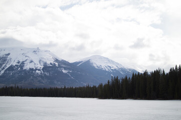 Fototapeta na wymiar Winter Mountains Landscape