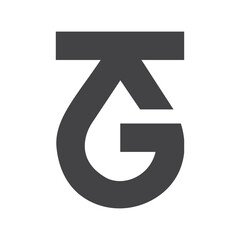 Initial gk letter logo vector template design. Linked letter kg logo design. - obrazy, fototapety, plakaty