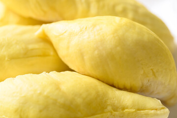 Close up  of ripe Thai durian fruit (Monthong), Tropical fruit