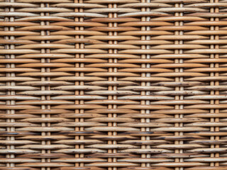 background of rattan handicrafts pattern. tidiness of the invention in handmade, Thailand handicrafts in the past and fashion in trend at present. product concept on photography image.
