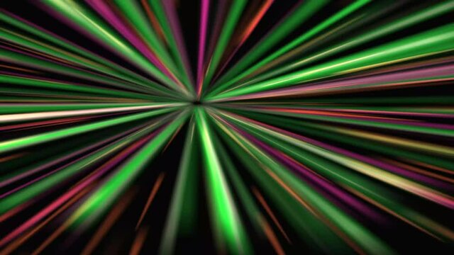 4K 光 線 タイトル背景 イルミネーション 爆発 膨張 拡大