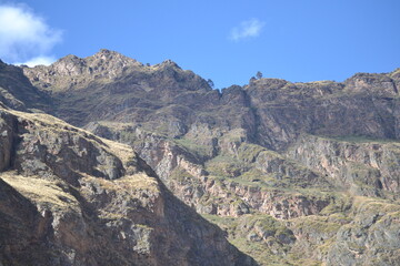 Peru Ruinas Montaña Ollantaytambo
