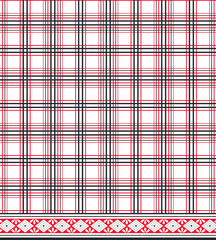 line grid and border for fabric print, texture, tile, background use