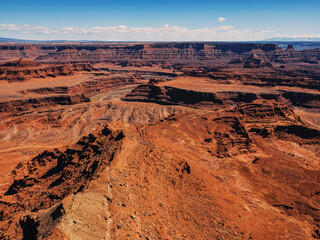 Magnificent scene in Dead Horse Point State Park of Utah