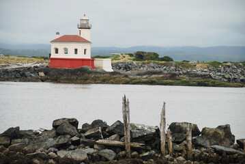 Spectacular Lighthouse on Oregon Coast