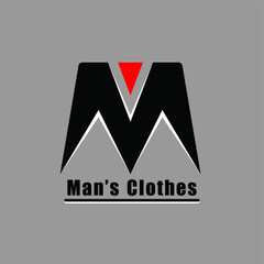 business logo design mans clothes man wear