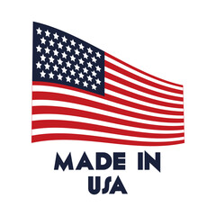 made in USA flag