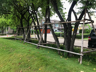 Fototapeta premium playground in the park