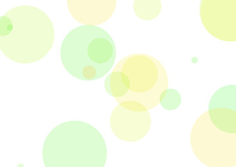 Multiple colours circles abstract background
