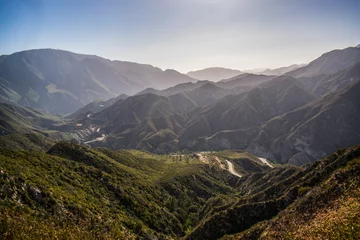 Fotobehang landscape in the mountains © David Diaz Official