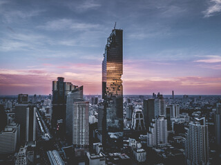 Chong Nonsi view from above in Bangkok Thailand © pierrick