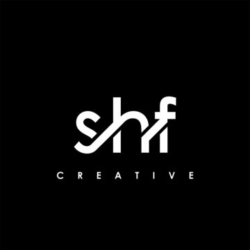 SHF Letter Initial Logo Design Template Vector Illustration