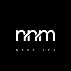 NNM Letter Initial Logo Design Template Vector Illustration