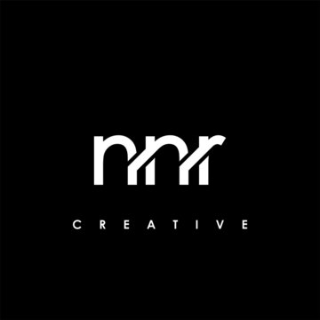 NNR Letter Initial Logo Design Template Vector Illustration