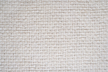 Texture of silk fabric cotton, Light brown color of cloth pattern, Wallpaper background, Close up