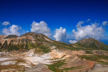 大雪山国立公園黒岳お鉢めぐりの紅葉