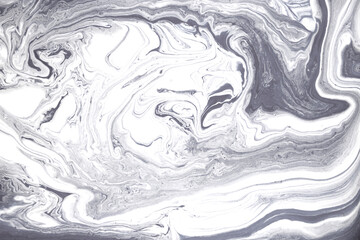 Marble abstract acrylic light background. Nature grey artwork texture.