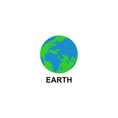 earth planet icon set vector sign symbol