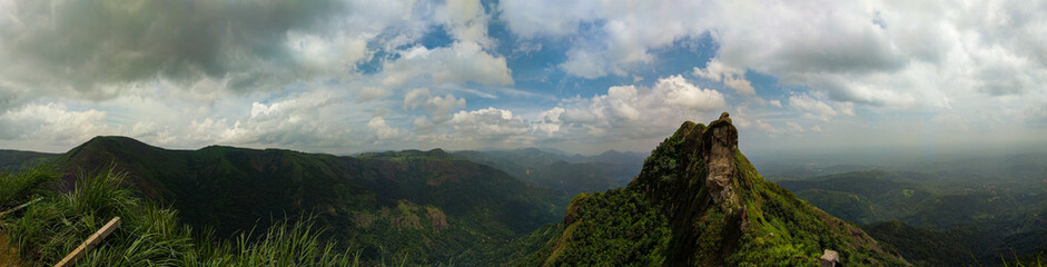 A Birds' Eye View of the Hills in Kerala