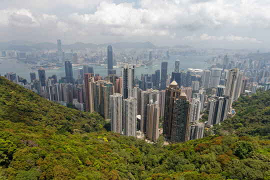 Widok z Vitctoria Peak