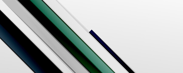 Multicolored lines background. Design template for business or technology presentations, internet posters or web brochure covers